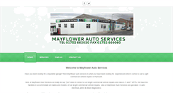 Desktop Screenshot of mayflowerautoservices.co.uk